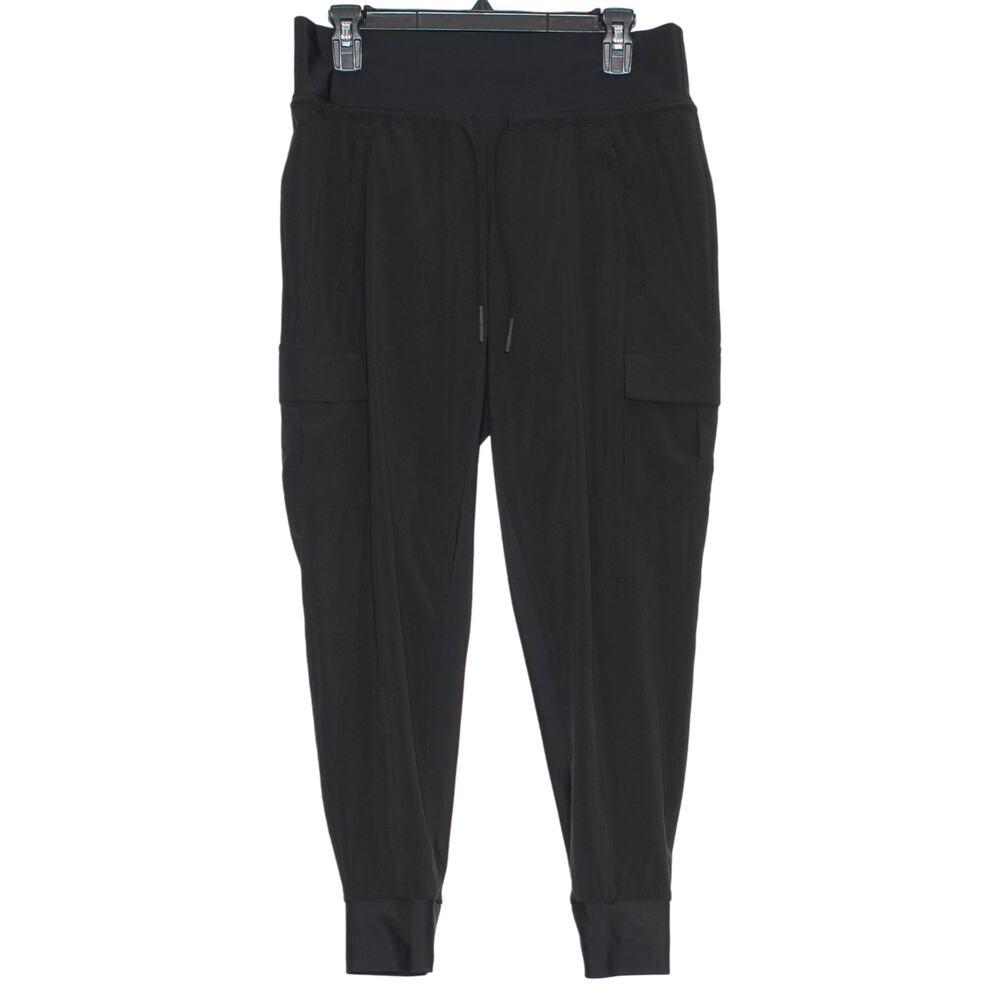 Athleta Sutton Jogger Cargo Pull On Athleisure Minimalist Travel Utility Black 6
